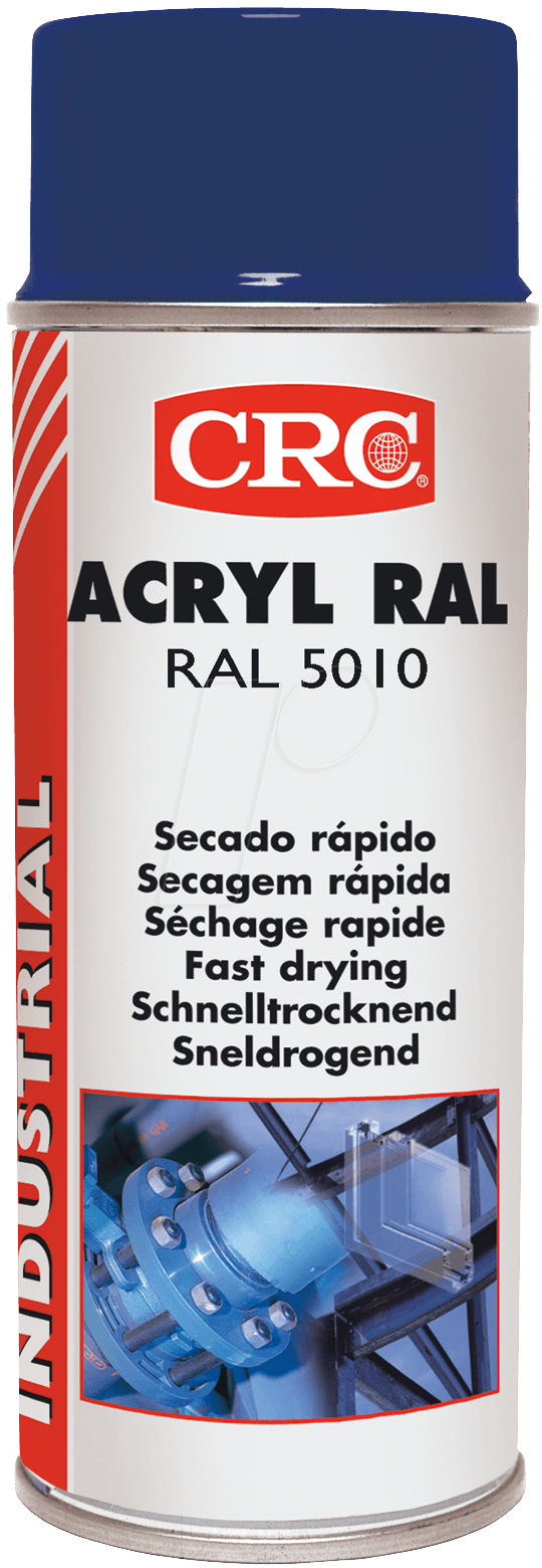 KONTAKT 31068 - Schutzlack, Acryl RAL 5010, 400 ml, Spraydose, blau