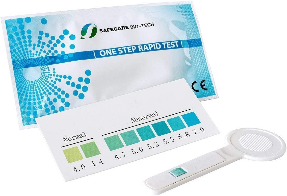 One+Step pH vaginaler Teststreifen - Selbsttest zur Bestimmung des vaginalen pH-Wertes 10 St