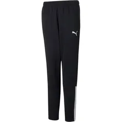 PUMA Kinder Sporthose teamLIGA Training Pants Jr, Puma Black-Puma White, 128