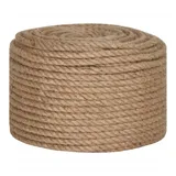 vidaXL Seil 100% Jute 10 mm 100 m