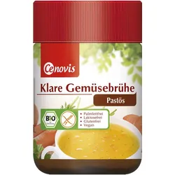 Klare Gemüsebrühe - pastös