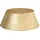 Beliani Weihnachtsbaumkragen Gold 64 cm