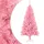 vidaXL Künstlicher Weihnachtsbaum mit Ständer Rosa 150 cm PVC