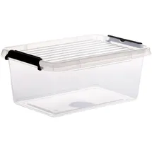 5five simply smart Aufbewahrungsbox Clip N Box 4,5 l 5-tlg. transparent