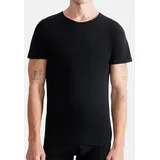 SLOGGI Unterhemd / Shirt Kurzarm men EVER Ease in Black Gr.: M