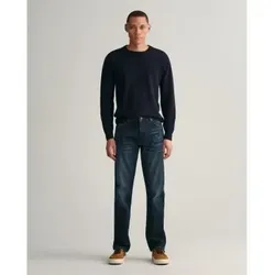 Gant für Herren. 1000244 Jeans Regular Fit Archiv Arley blau (36/34), Lässig, Baumwolle, Denim, Nachhaltig