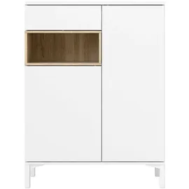 INOSIGN »Roommers, Anrichte, Stauraum, Sideboard«, Kommode, Höhe 118 cm, Breite 88,7 cm, 1 offenes Fach mit Rahmen-Optik