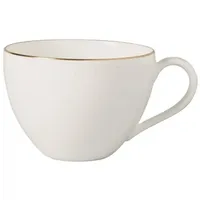 Villeroy & Boch Anmut Gold Kaffeetasse 0,2 l Weiß