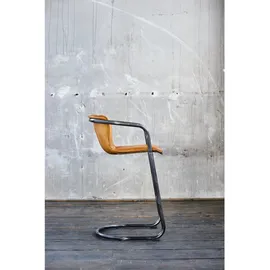KAWOLA Barhocker Leder braun