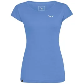 Salewa Puez Melange Dryton Kurzarm-t-shirt - Morning Blue Melange - L