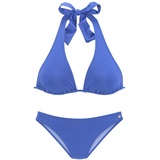 LASCANA Triangel-Bikini, Damen royalblau, Gr.38 Cup A/B,