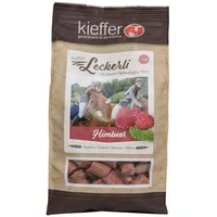 Kieffer Leckerli Himbeer - natürlicher Leckerbissen für Pferde - 1 kg
