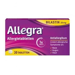 Allegra Allergietabletten 20 mg Tabletten 20 St