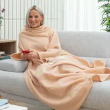 Einzeln Verpackte Decke Mit Ärmeln Und Zentraler Tasche