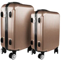 Hti-Living High Level Koffer-Set 2-tlg. rosa