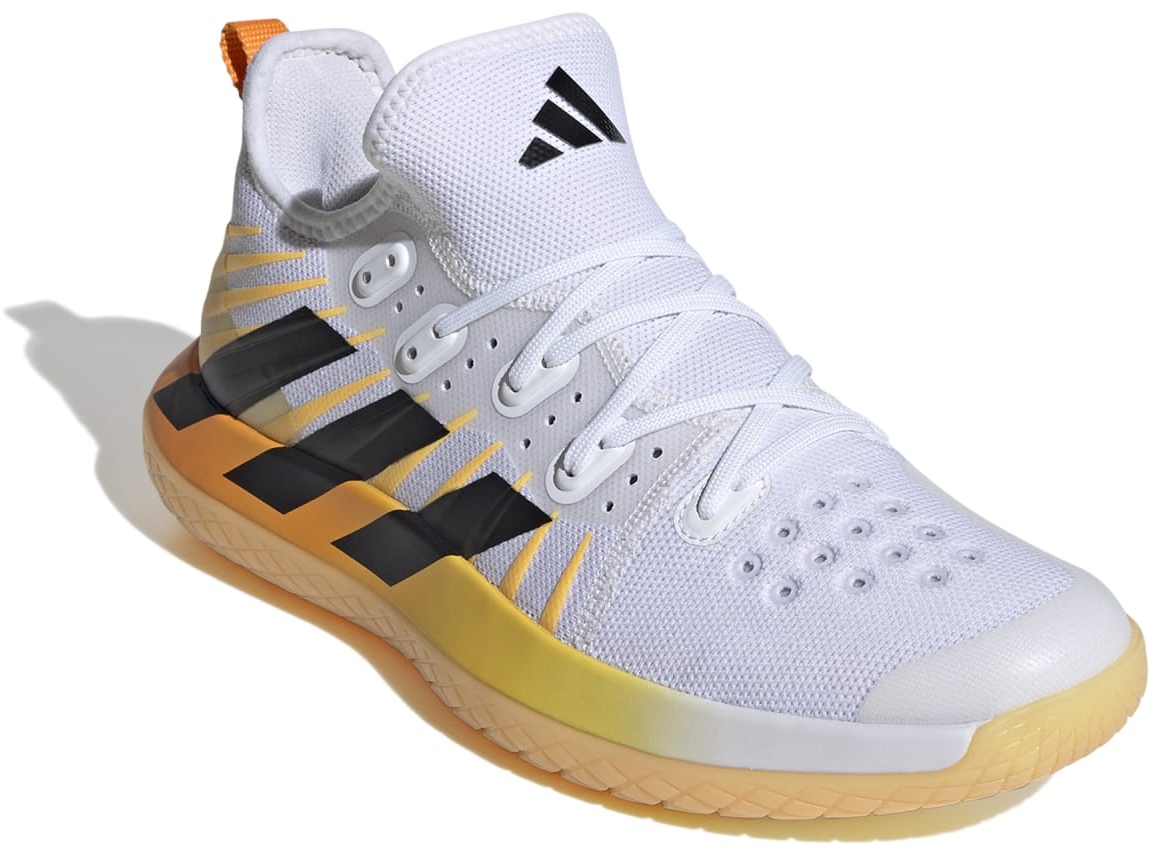 adidas Hallen-Indoorschuhe Stabil Next Gen weiss/orange Herren