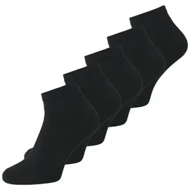 JACK & JONES JACBASIC BAMBOO SHORT SOCK 5er Pack Schwarz/Weiß 41-46