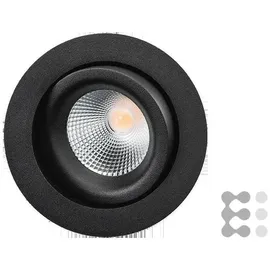 sg armaturen a/s Downlight 7W schwarz 490 lm