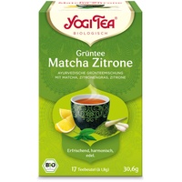 Yogi Tea Grüntee Matcha Zitrone Filterbeutel