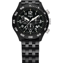 Traser H3 Active Lifestyle Collection P67 Officer Chronograph Pro 103349 - schwarz - 46mm