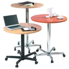 Hammerbacher VST08 Stehtisch höhenverstellbar eiche 80,0 x 80,0 x 72,0 - 114,0 cm