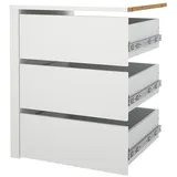 VCM Catania Schubladeneinsatz 3 Schubladen 57 cm bis 120 cm