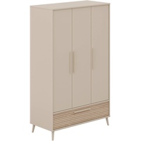 Paidi Kleiderschrank Eefje 124 x 204 cm Dekor Cashmere-Beige