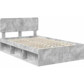 vidaXL Bettrahmen 120 x 200 cm Grau