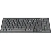 Digitus DS-72000FR Kabelgebunden KVM-Tastatur Französisch, AZERTY Schwarz