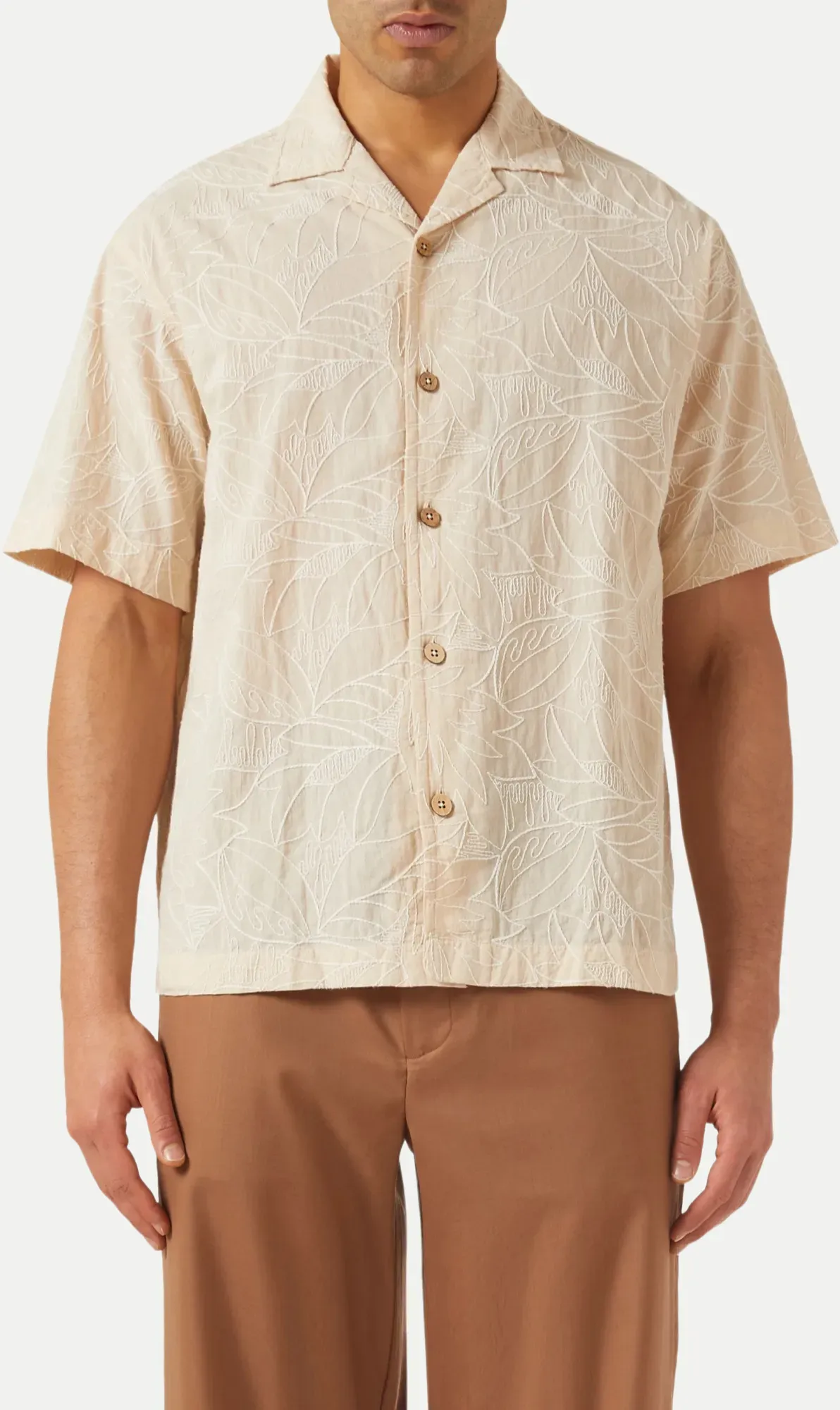 Resorthemd EUGENE Beige M