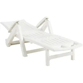 AMBIA GARDEN Zircone 195 x 71 x 101 cm weiß