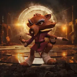Iron Studios Teenage Mutant Ninja Turtles Mini Co. Master Splinter Comics 12 cm