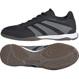 adidas Herren Fussball-Hallenschuhe Predator, CBLACK/GREFOU/LUCRED, 44 2⁄3
