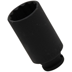 BGS 5338 Impact Nuss / Krafteinsatz Zwölfkant SW 32mm Antrieb 12,5mm (1/2") für Schlagschrauber geeignet