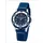 REGENT F-1366 29 mm Textilgehäuse Blau Textilarmband Blau