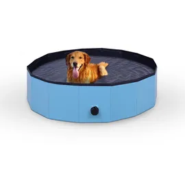 BestLivings Hundepool Ø120 cm Blau