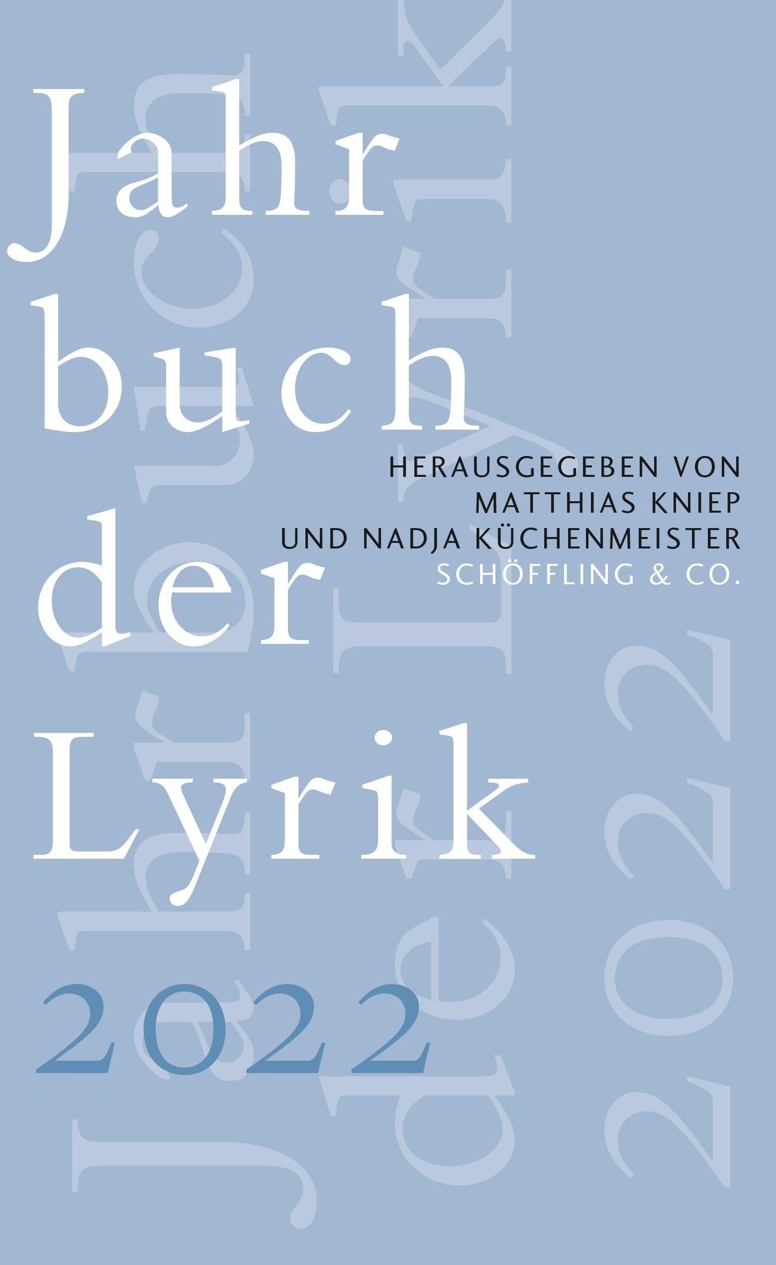 Jahrbuch der Lyrik 2022, Belletristik