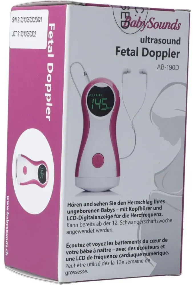 BabySounds Fetal Doppler Digital Kopfhörer