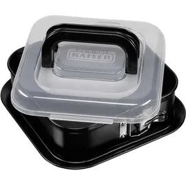 Kaiser Inspiration Springform quadratisch 24 x 24 cm mit Haube