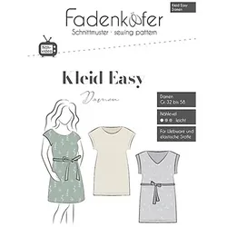 Fadenkäfer Schnitt "Kleid Easy" für Damen