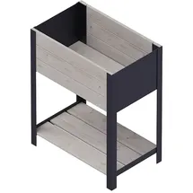 upyard ModernBox 58 x 36 x 72 cm Grau