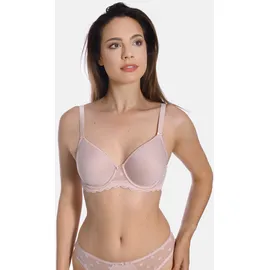 SASSA Bügel-BH "Dotted Mesh", Damen, Gr. 70, Cup E, beige (natur), Microtouch, Jacquard: 90% Polyamid, 10% Polyethylen. Obermaterial: 90% Polyester, 10% Elasthan.