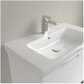 Villeroy & Boch V&B Waschtisch Architectura 80x44,5cm, 1 Hahnl., mit Überlauf, weiß