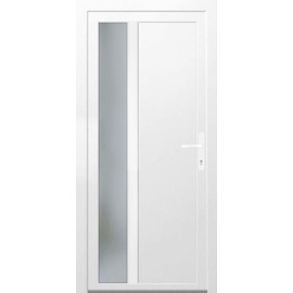 Panto Nebeneingangstür K511 98 x 198 cm DIN rechts weiß