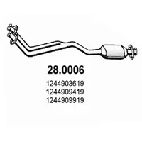 VEGAZ Katalysator für MERCEDES-BENZ 124