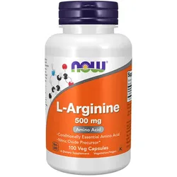 Now Foods L-Arginine 500 mg (100 Kapseln)