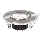 LEDxOn EBS-FLSB-6-830-40N-S 6W schwenkbar Nickel