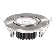 LEDxOn EBS-FLSB-6-830-40N-S 6W schwenkbar Nickel