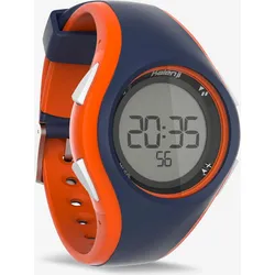 Sportuhr Stoppuhr W200 M blau/orange abgrundblau|orange M