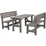 Promadino Holz-Garnitur Summer grau